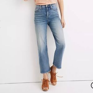 Madewell Slim Wide Leg Jeans